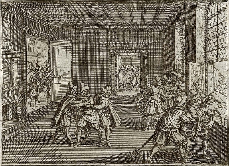 Historie PragerFenstersturz.1618